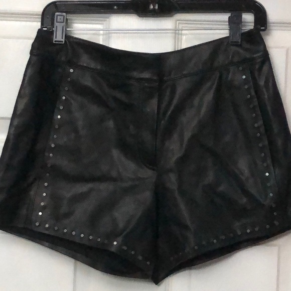 Rebecca Minkoff Pants - Rebecca Minkoff leather short pants